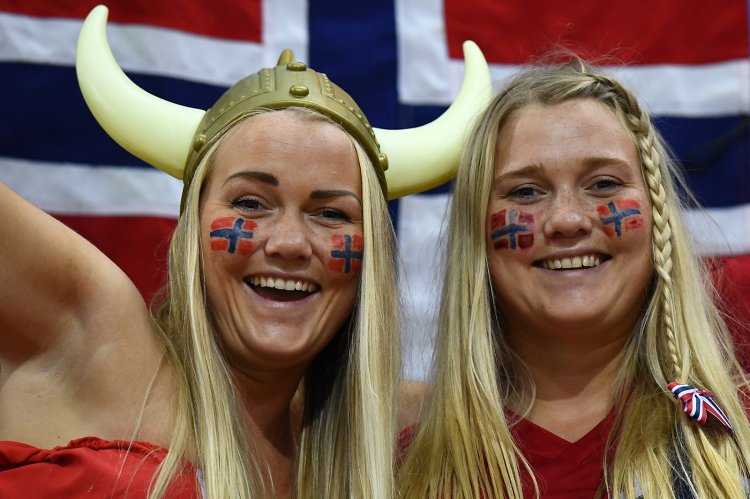 Норвежские болельщики