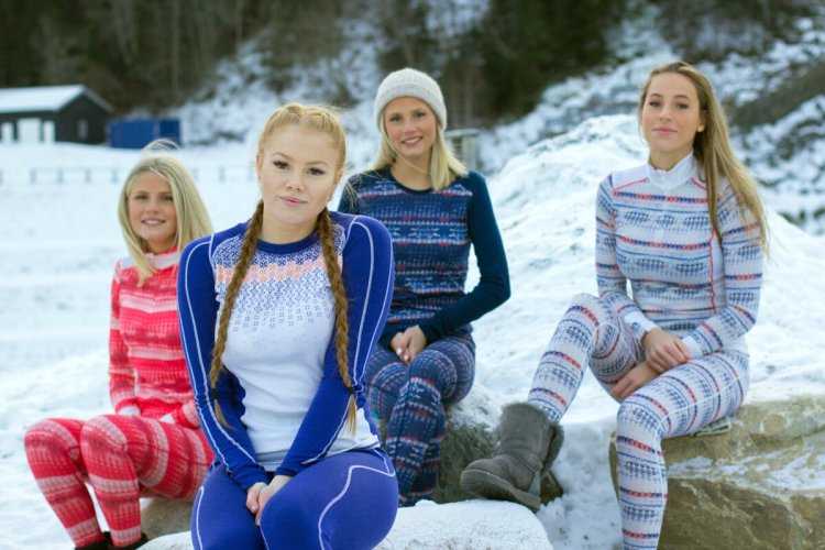 Красивые Норвежские девушки