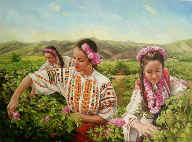 Румынский фольклор живопись