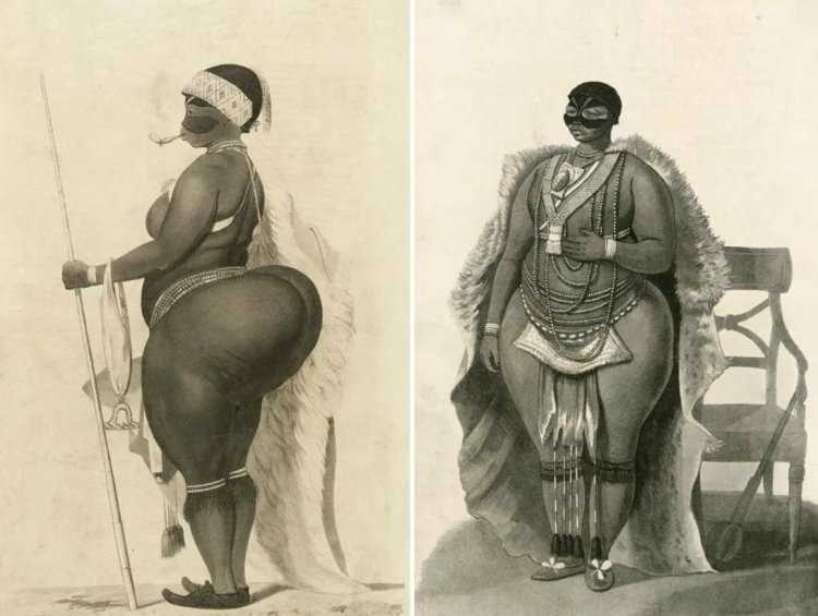 Сара Бартман готтентотская Венера