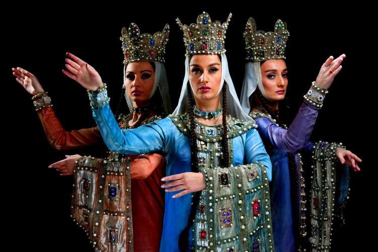 Грузинский ансамбль Сухишвили