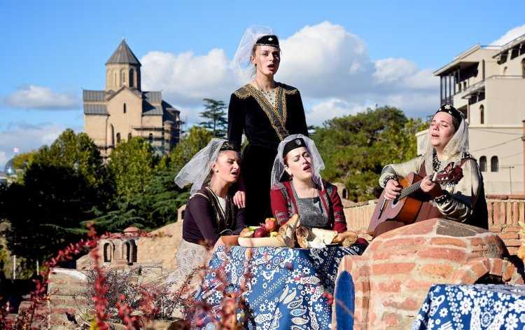 КАРТВЕЛЬСКАЯ семья грузины