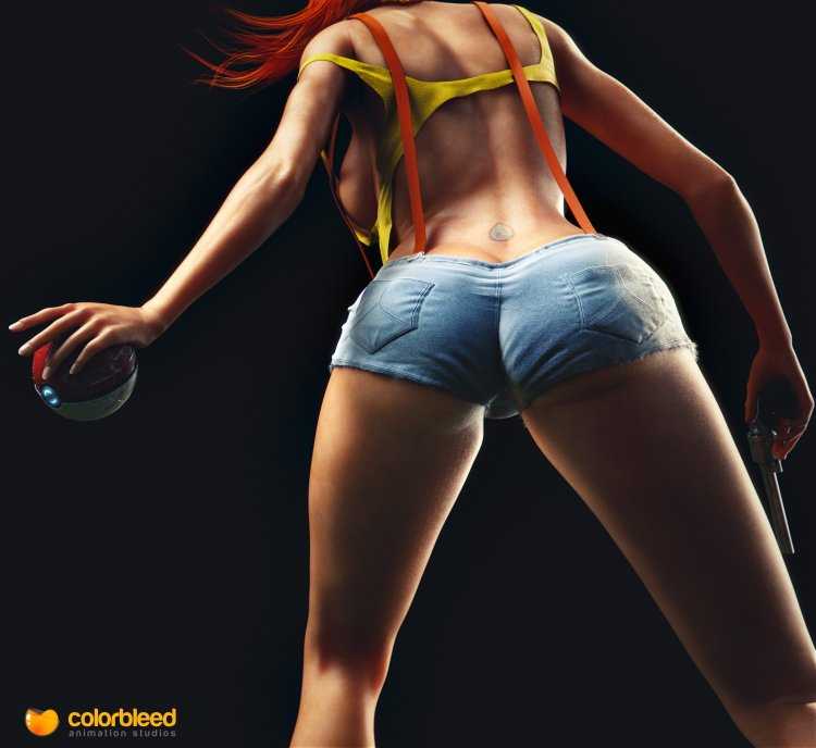 3д Мисти покемон