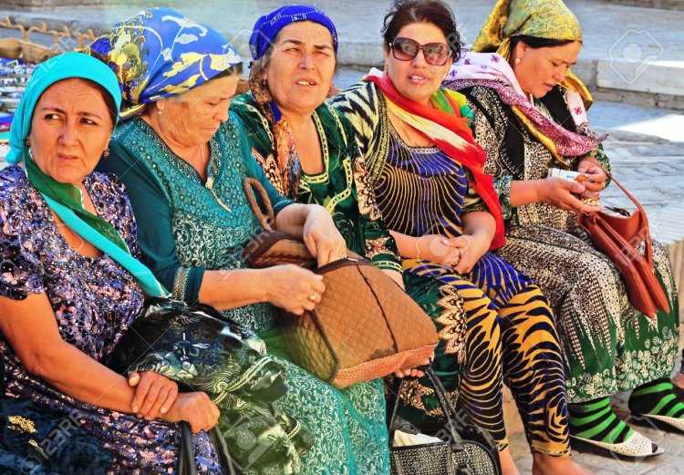 Женщины Узбекистана пожилого возраста