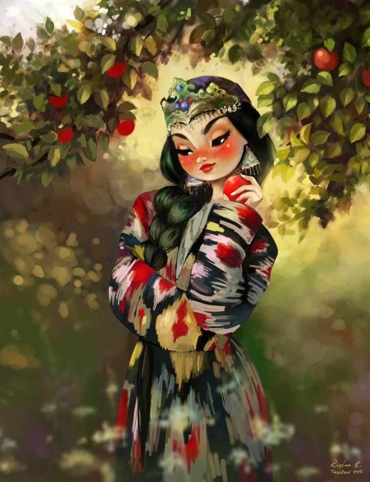 Узбечка работница6