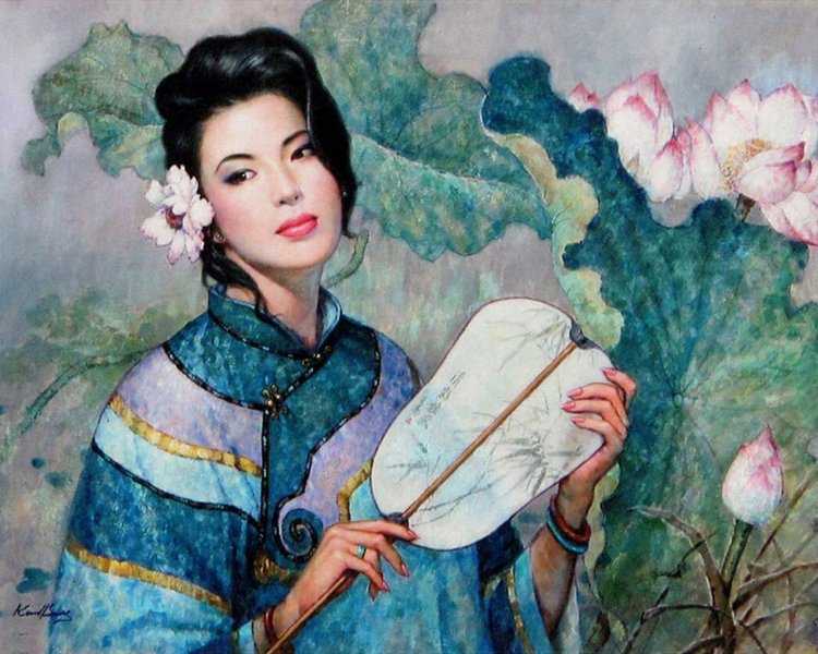 Художник Карл Банг картины