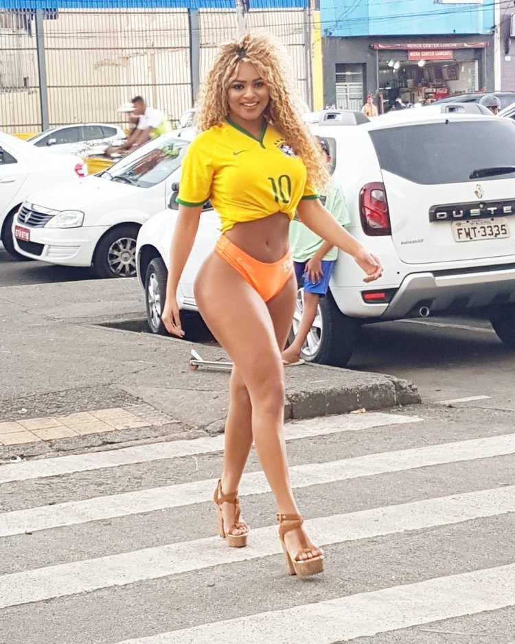 Бразильская волейболистка Жаклин