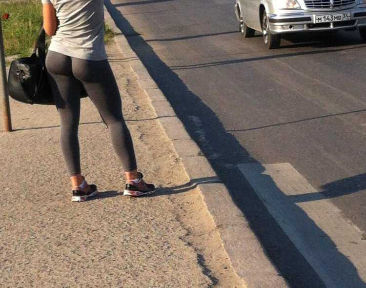 Фотоохота на попки девушек