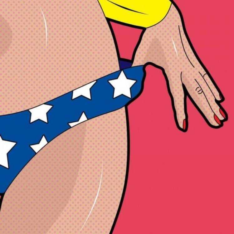 Эпиляция поп арт