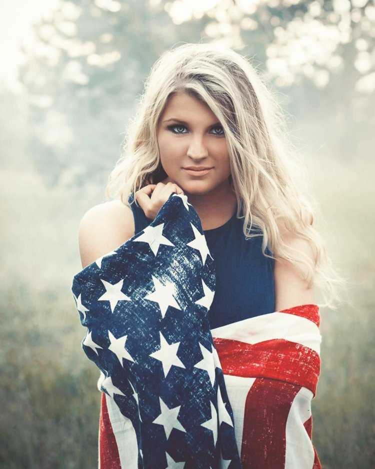 Фотосессия в американском стиле женская