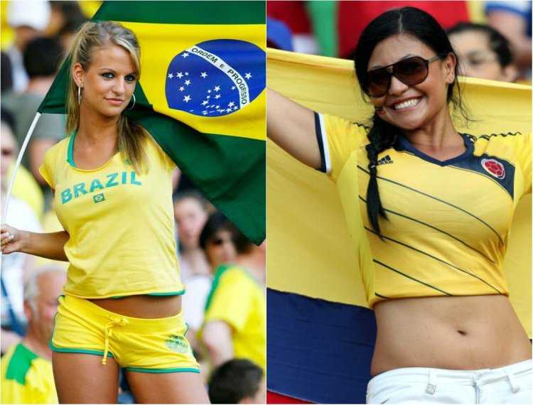 Болельщица Бразилии Copa America