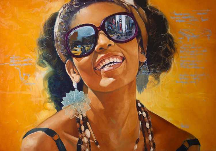 Кубинский художник Junior Hurtado