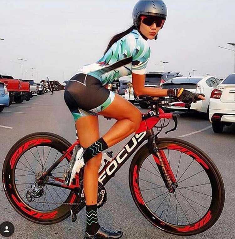 Арина Федчина велосипедистки