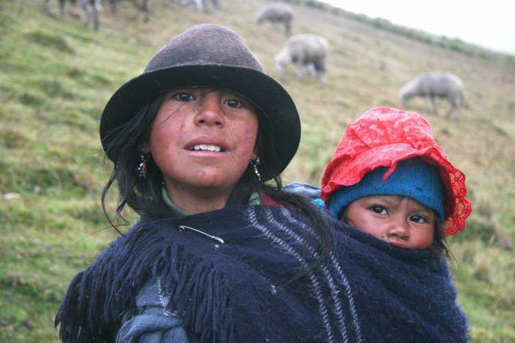 Маленькие люди в Эквадоре