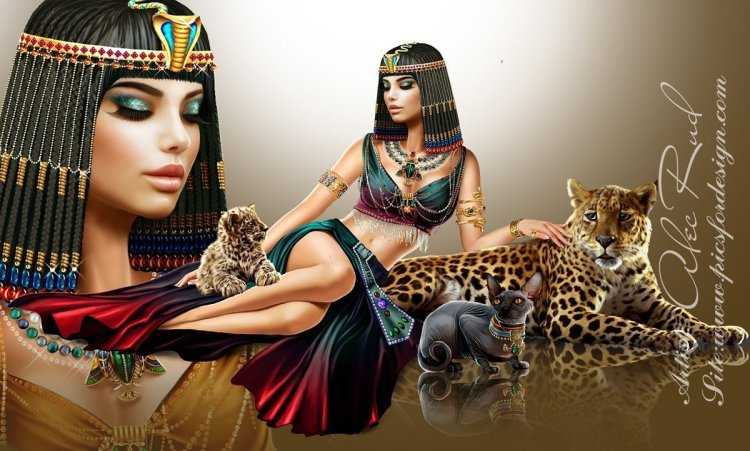Египетская царица Клеопатра