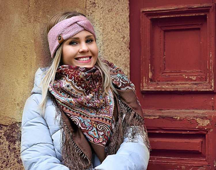 Павлопосадский платок Северянка