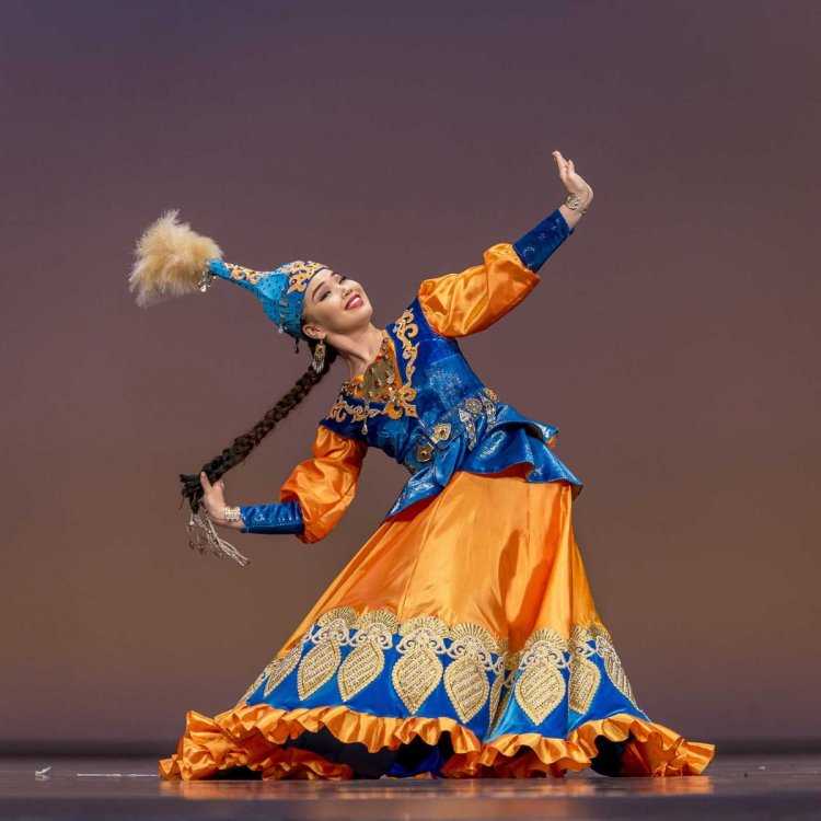 Казахский танец