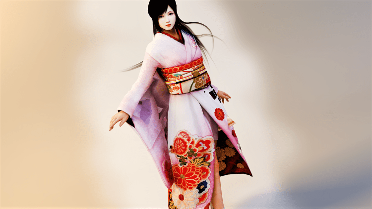 Кимоно гейши