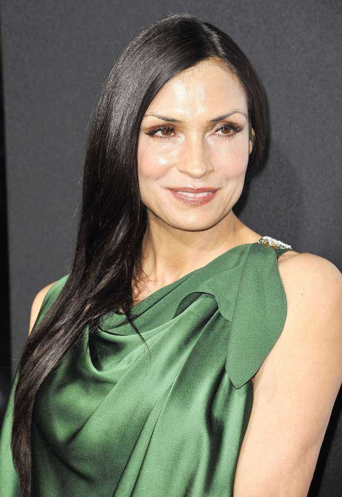 Фамке Янссен на фото