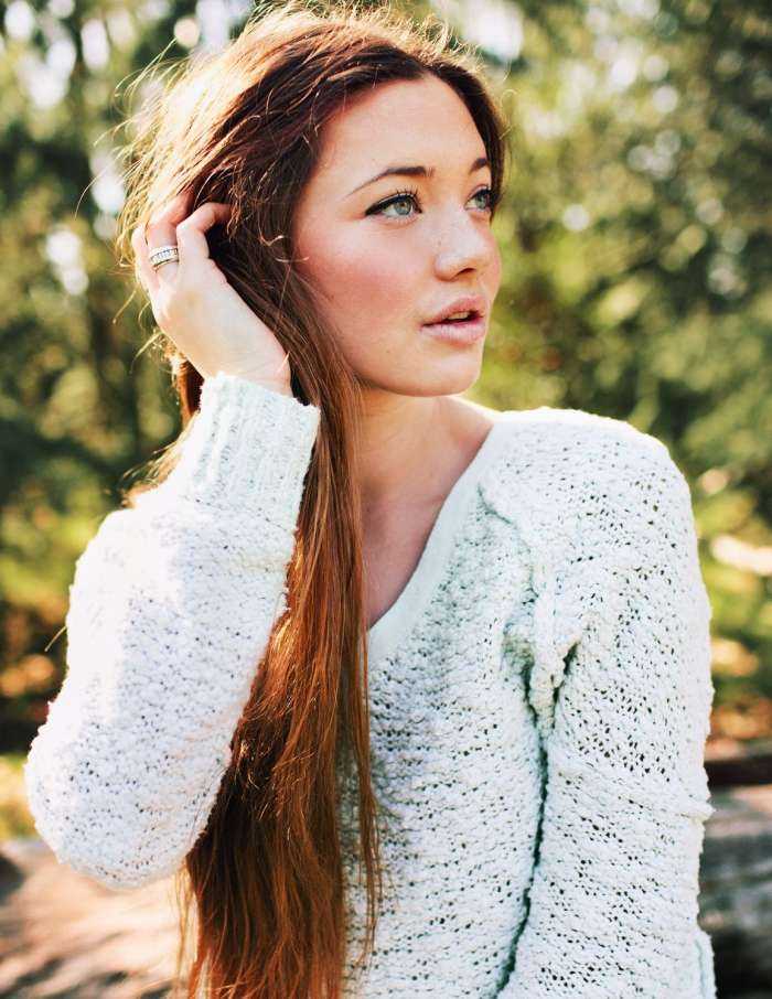 Девушки с естественной красотой на фото