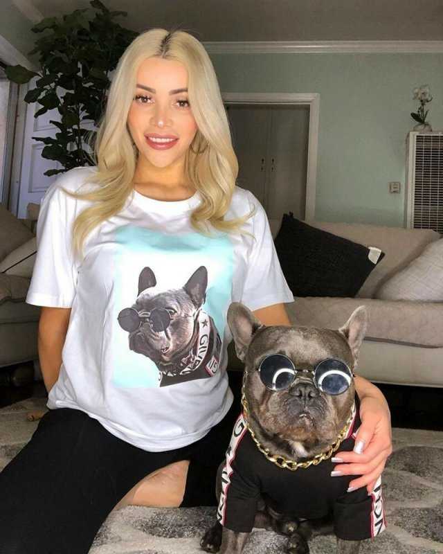 Девушки с песиками на фото