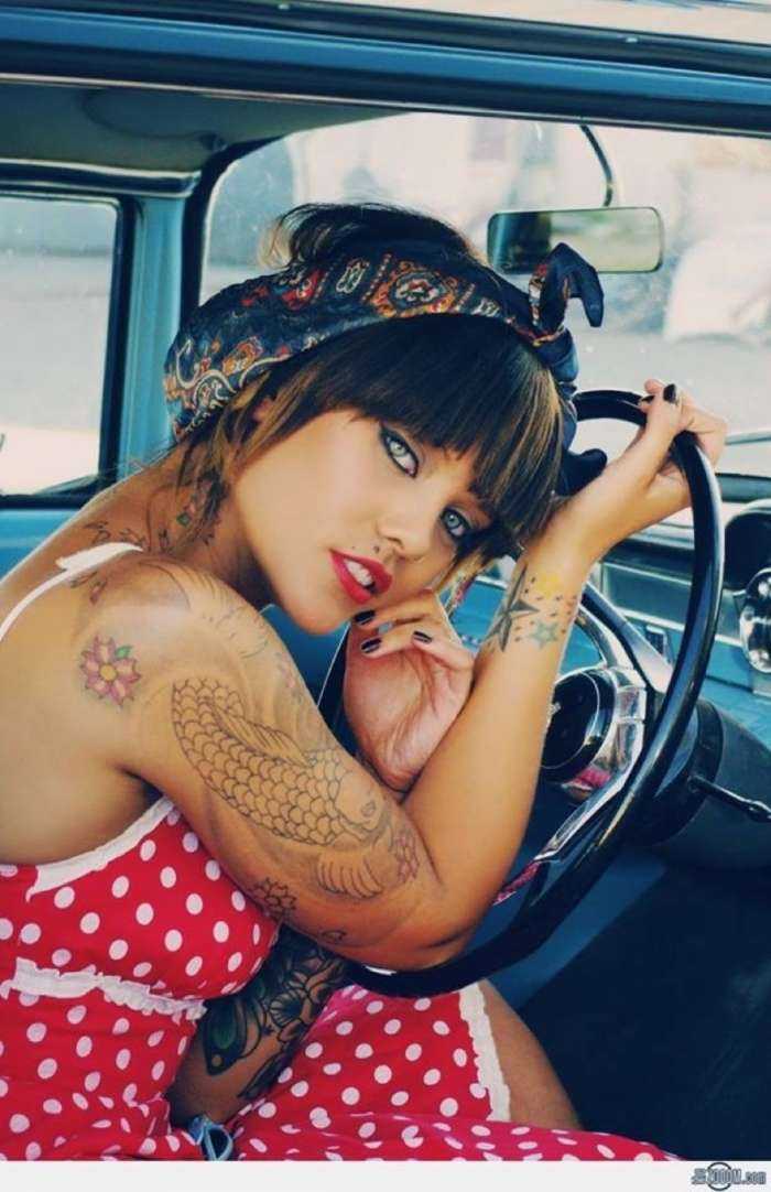 Пин-ап девушки на фото