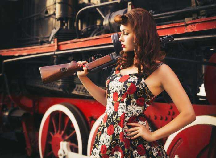 Пин-ап девушки на фото