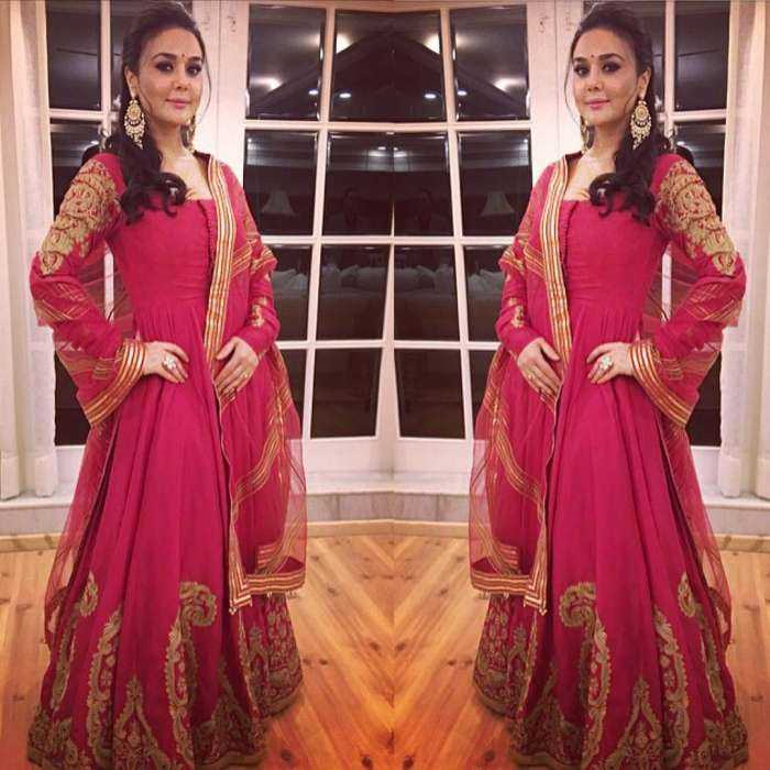 Прити Зинта (фото из Инстаграм)