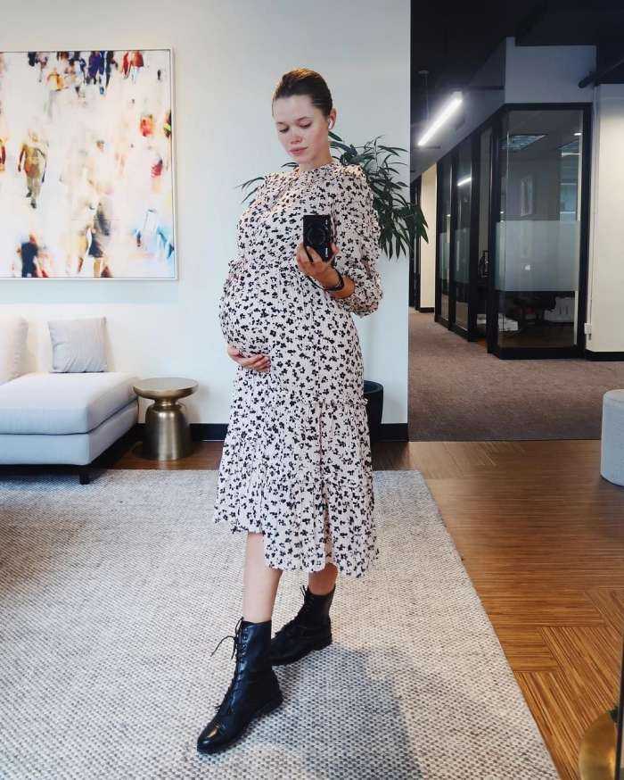 Беременные стильные девушки на фото