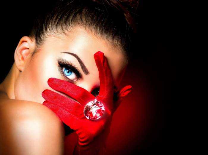 Девушки с нарощенными ресницами на фото