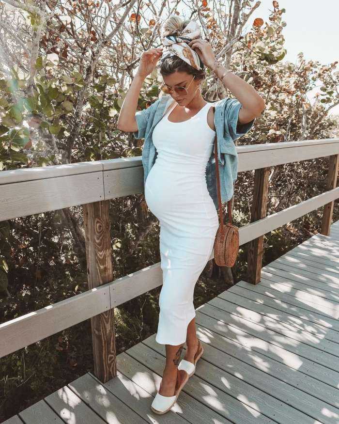 Беременные стильные девушки на фото