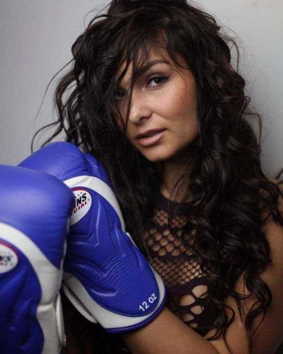 Белорусская кикбоксерша Екатерина Ковалева