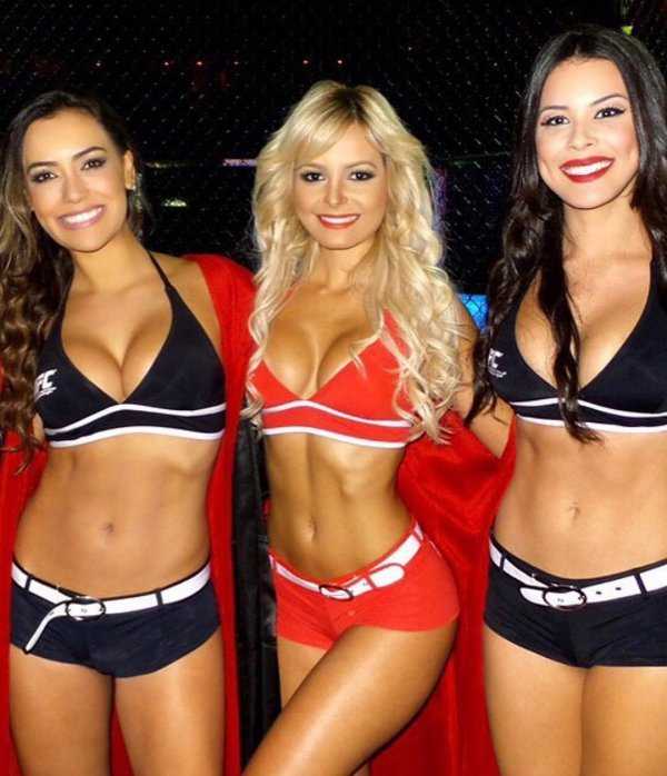 Девушки из Октагон-герлз UFC на фото