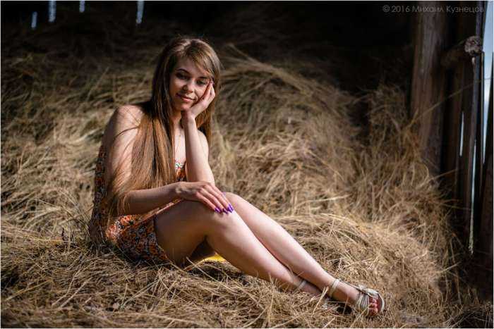 Красивые сельские девушки