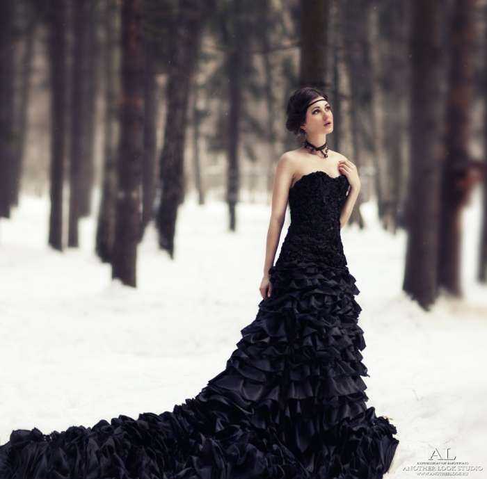 Коварные красавицы в черных нарядах