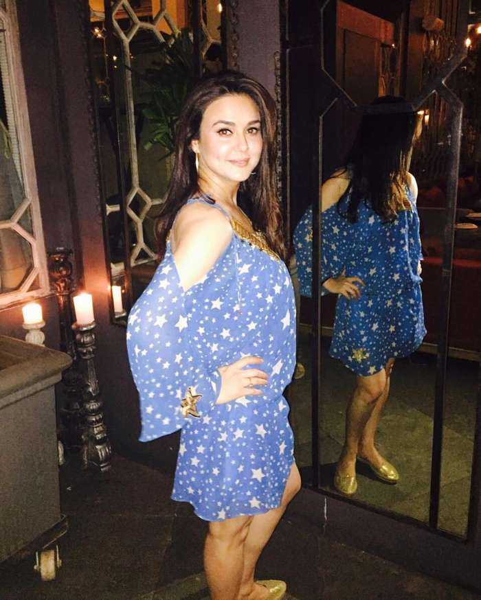 Прити Зинта (фото из Инстаграм)