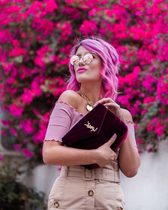 Девушки с цветными волосами на фото