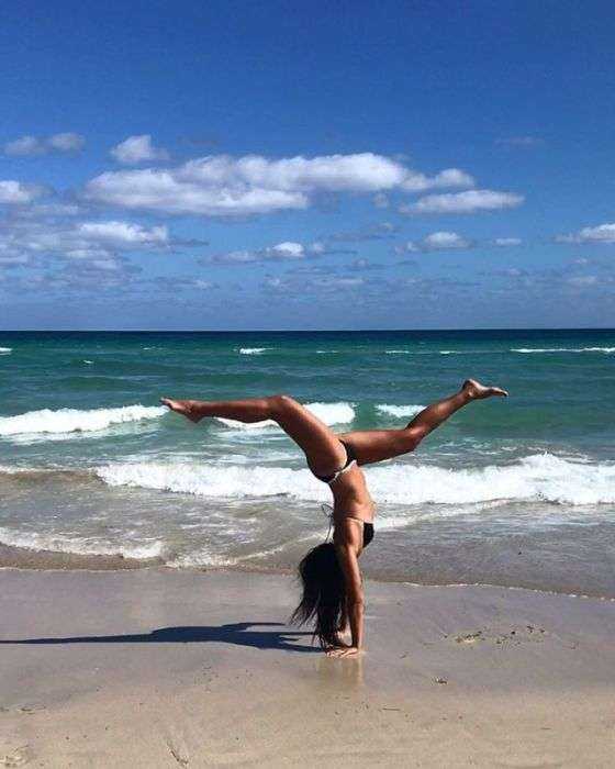 Белорусская кикбоксерша Екатерина Ковалева