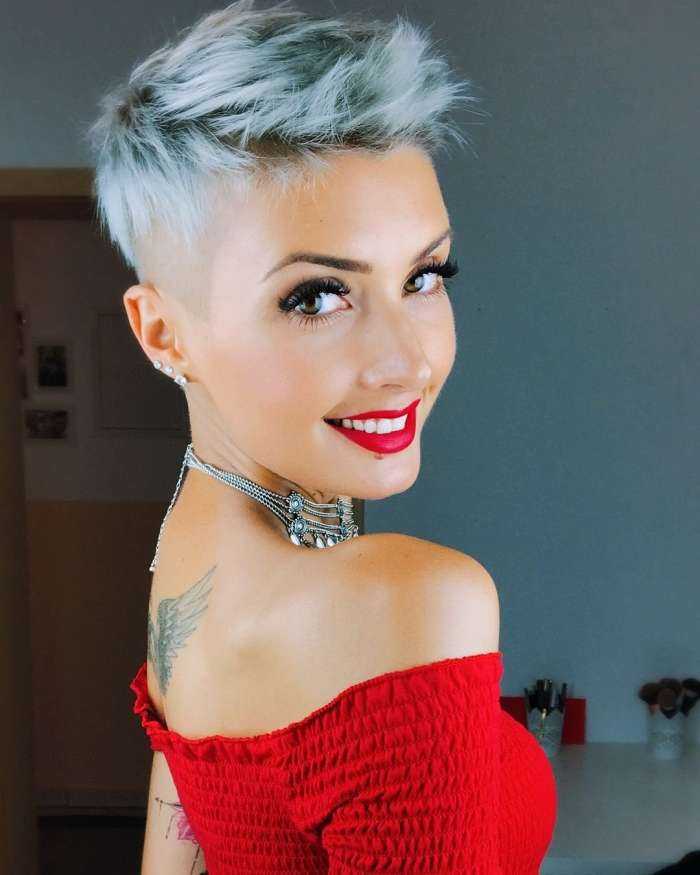 Девушки с короткими волосами на фото