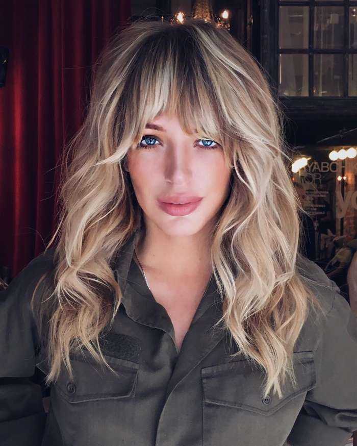 Блондинки с челкой на фото