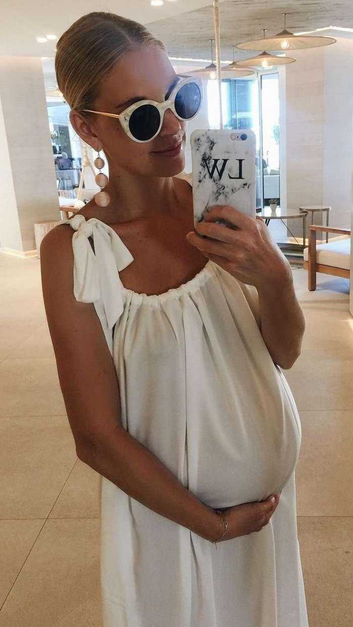 Беременные стильные девушки на фото