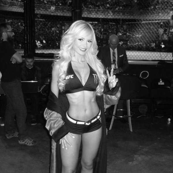 Девушки из Октагон-герлз UFC на фото