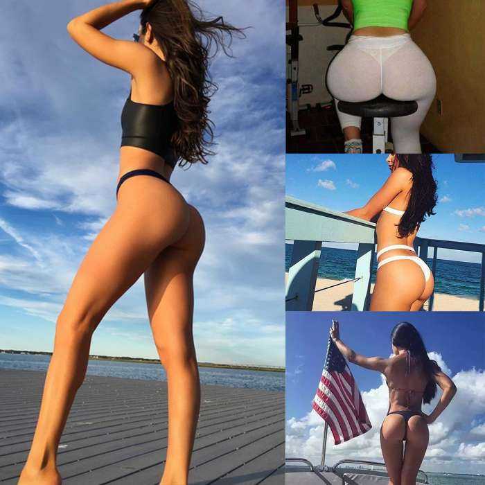 Красивые женские ягодицы