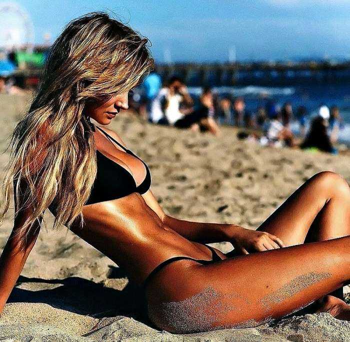 Пляжные девушки на фото