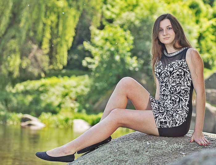 Девушки в балетках на фото