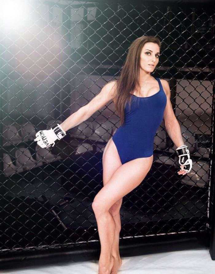 Красивые девушки бойцы на фото