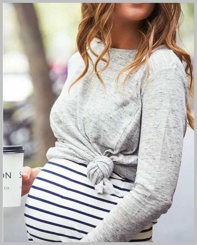 Беременные стильные девушки на фото