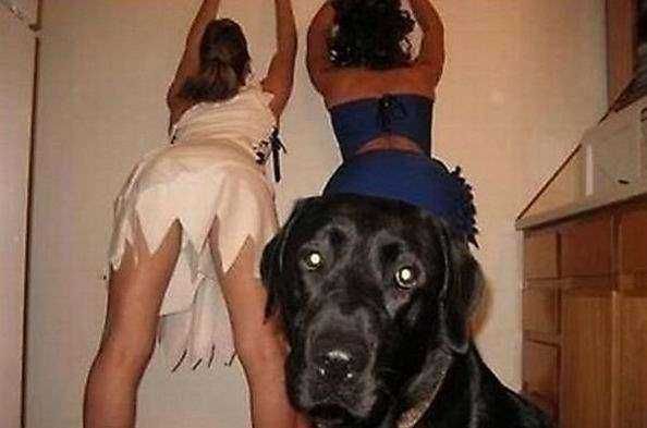 Фотобомбы с девушками