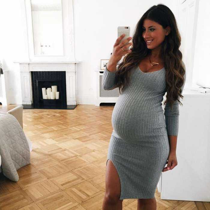 Беременные стильные девушки на фото