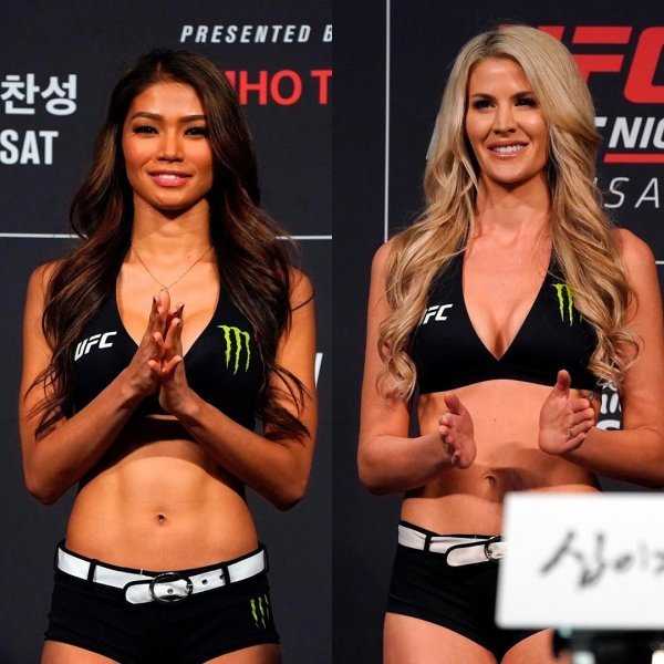 Девушки из Октагон-герлз UFC на фото